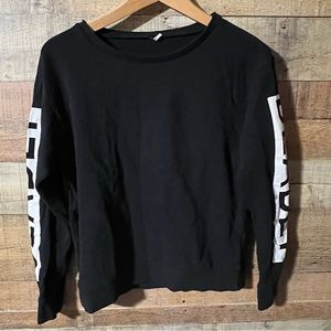 Deadly Sweatshirt Woman’s Medium Black